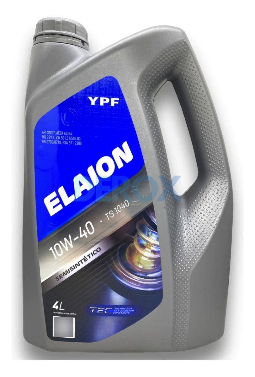 YPF Elaion F30 10w40 x 4 L