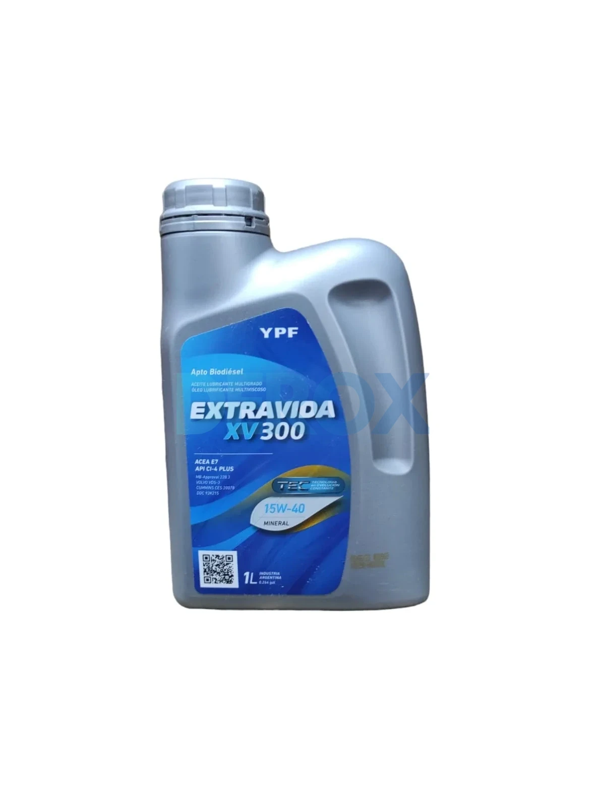 YPF Extra Vida XV 300 x 1 L