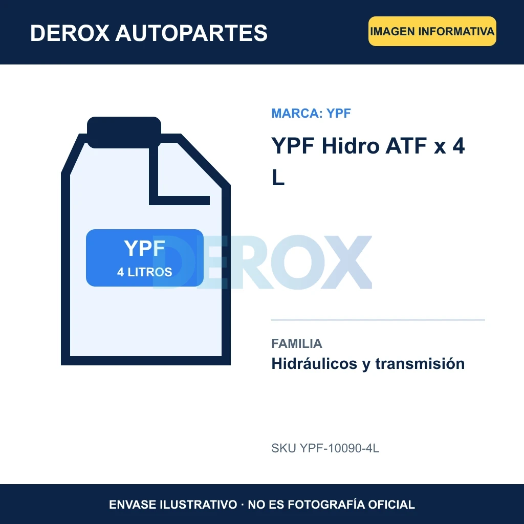 YPF Hidro ATF x 4 L