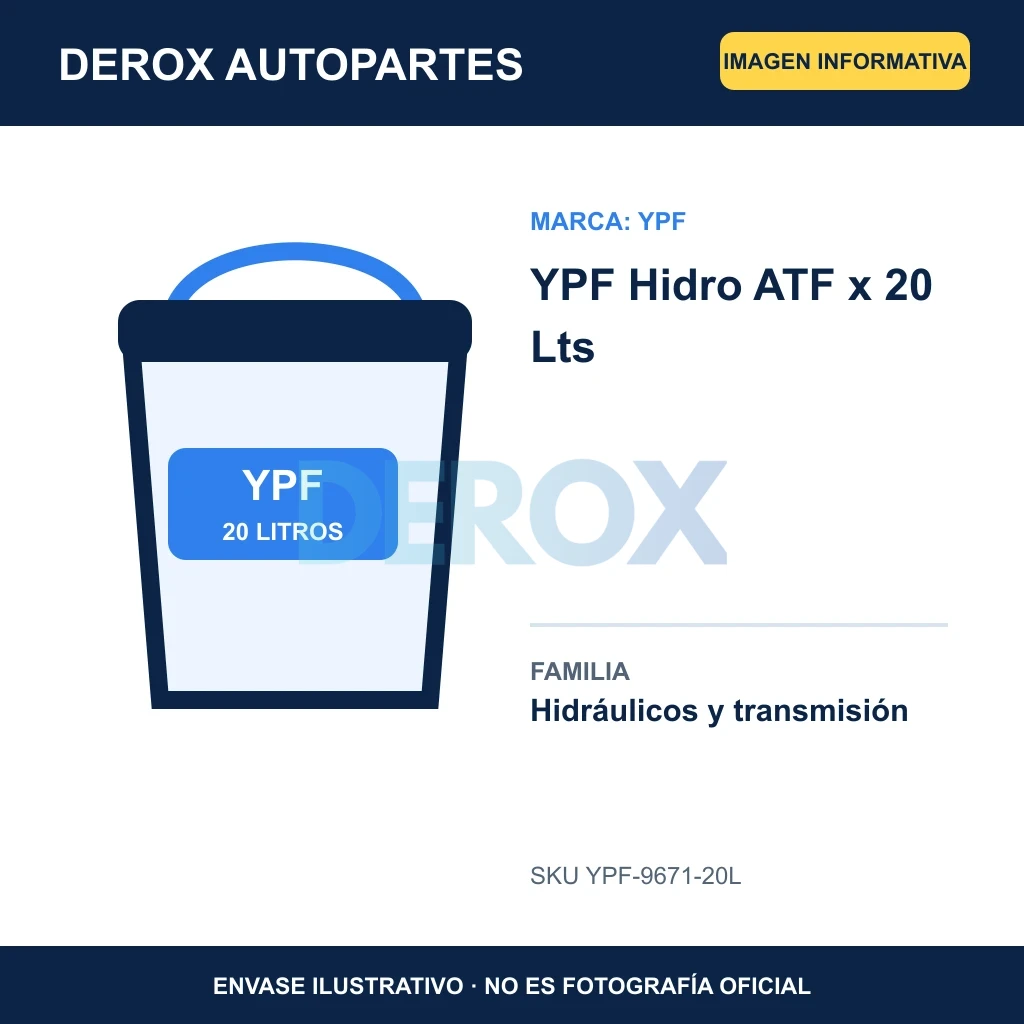 YPF Hidro ATF x 20 Lts