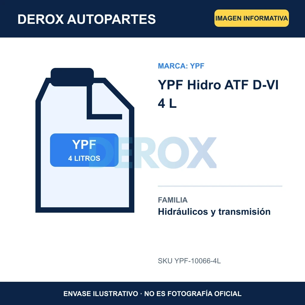 YPF Hidro ATF D-VI 4 L