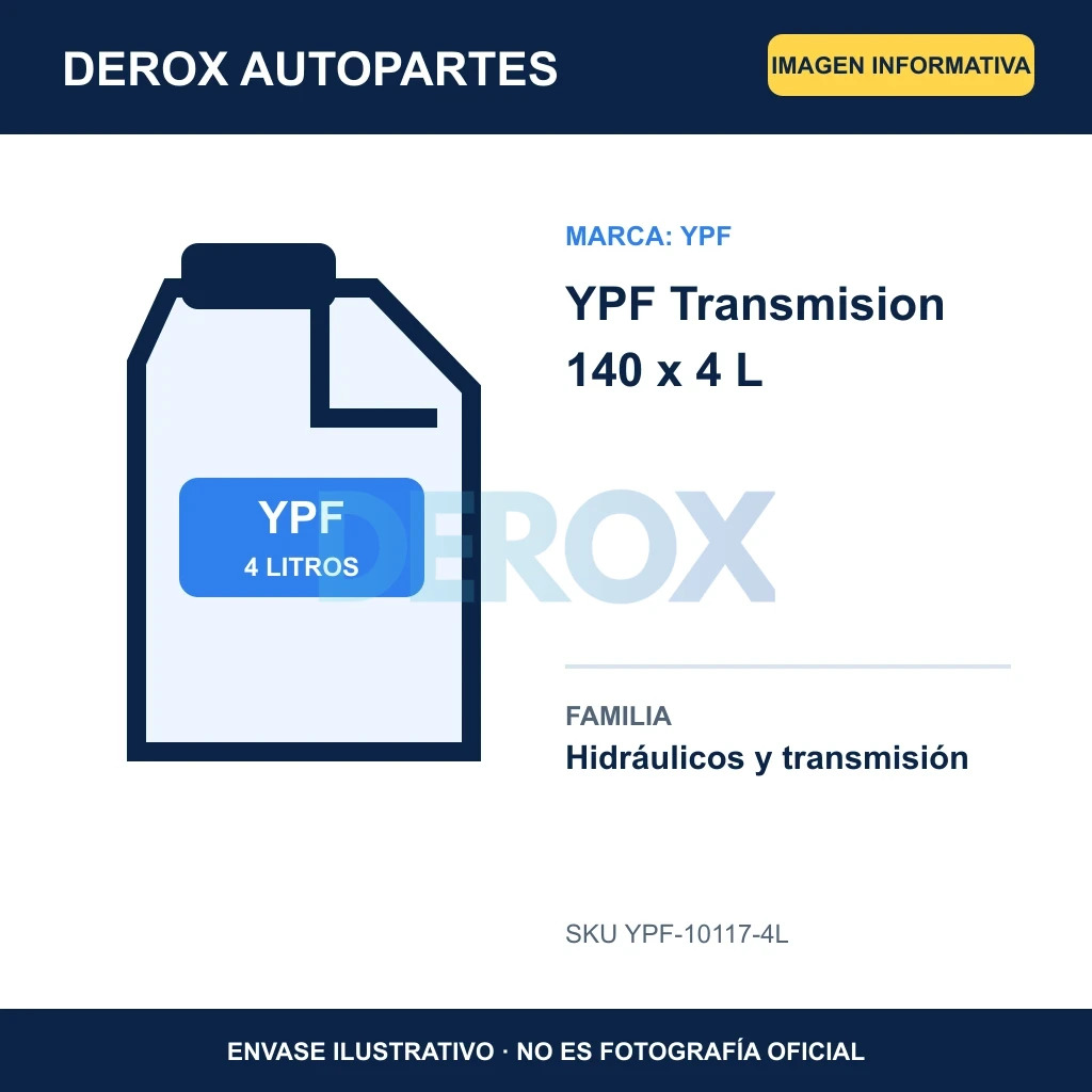 YPF Transmision 140 x 4 L