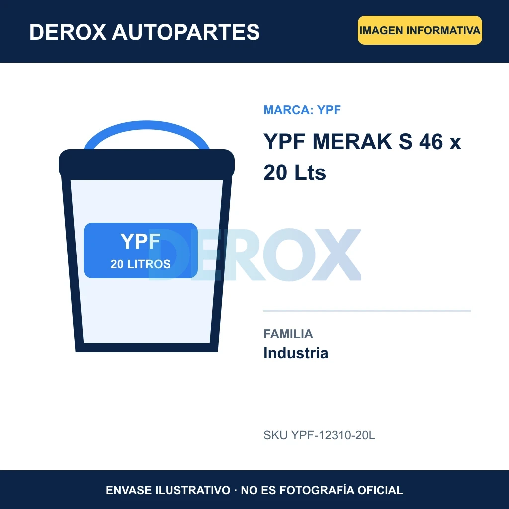 YPF MERAK S 46 x 20 Lts