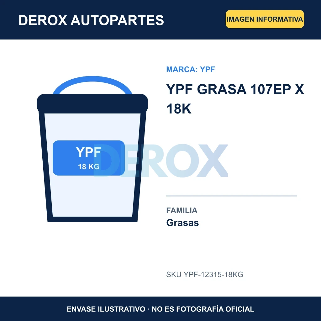 YPF GRASA 107EP X 18K