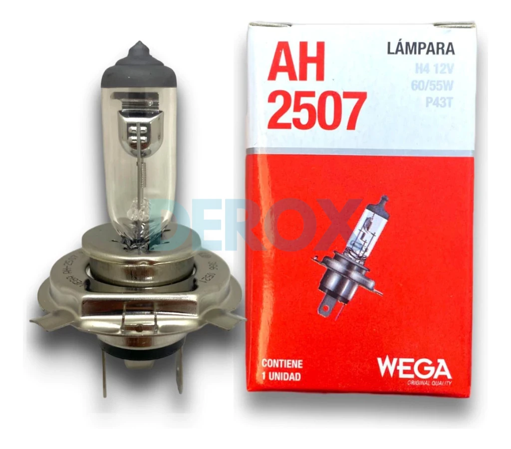 Wega H4 12V 60/55W P43T Premium A2507P