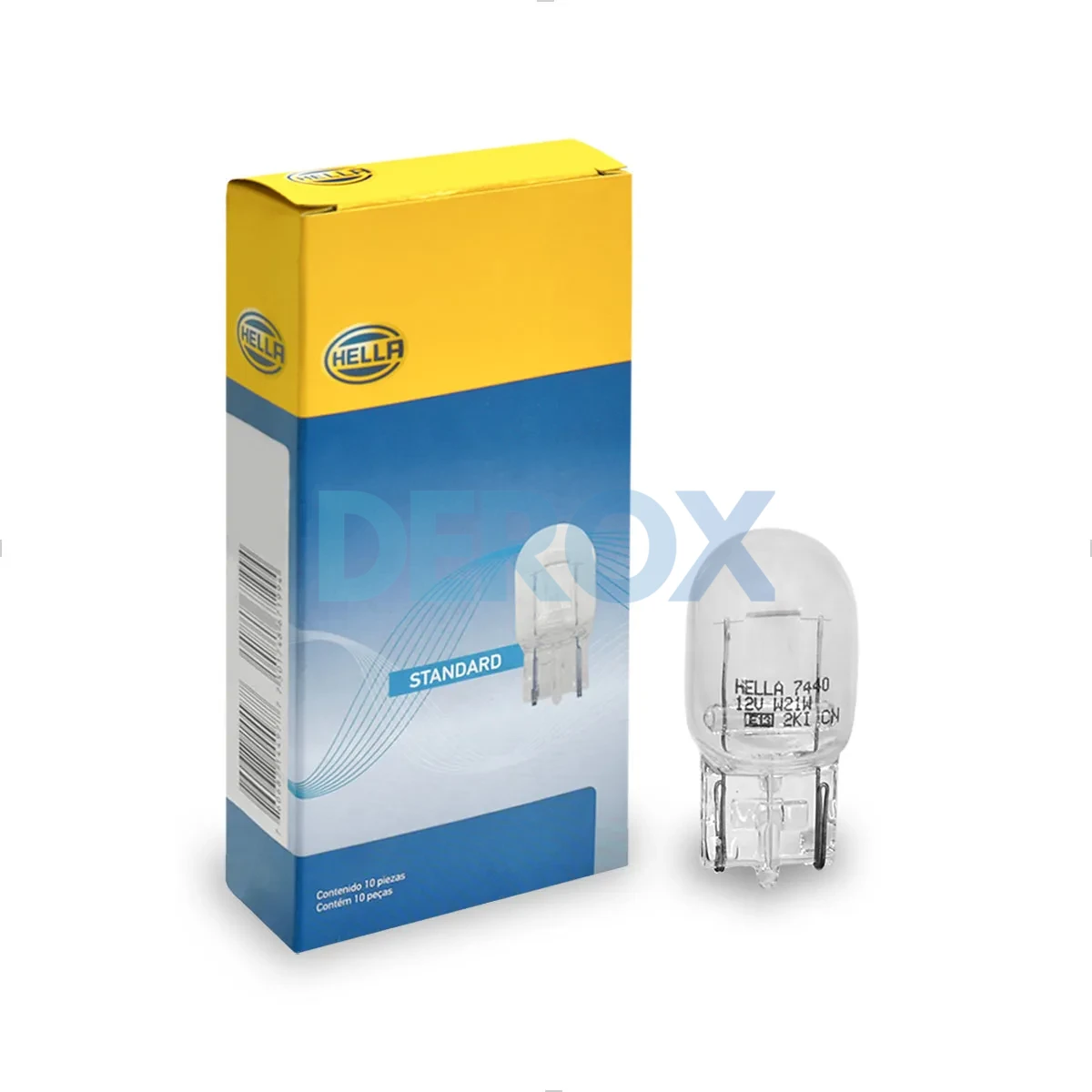 Lámpara HELLA 7440 W21W (Miniatura)