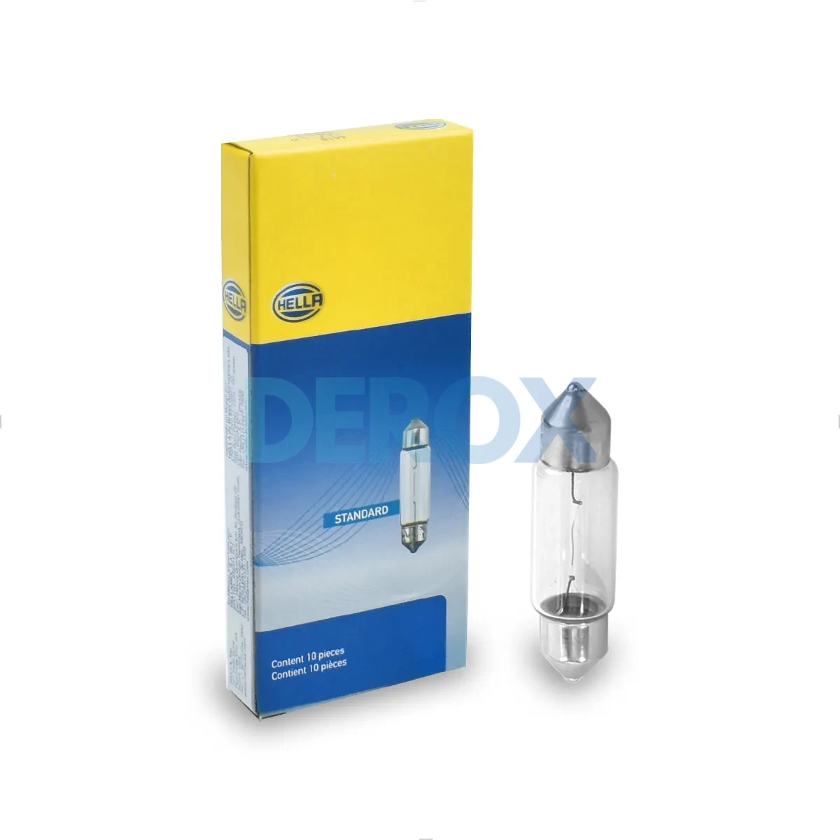 Lámpara HELLA 6418 C5W (10x35mm) (Miniatura)